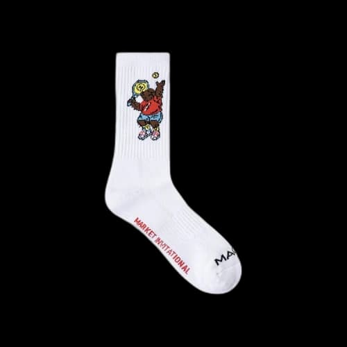 Market Invitational Socks 'White'
