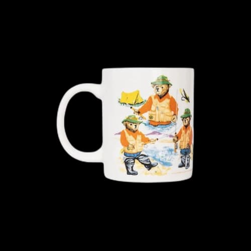 Market Sportsman Bear Mug 'White'
