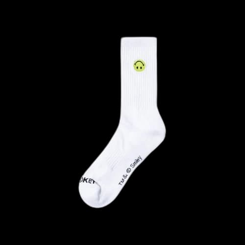 Market Smiley Grand Slam Socks 'White'