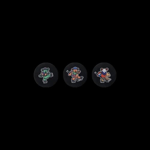 Market x Sherwood x Grateful Dead Hockey Puck (3 Pack) 'Black'