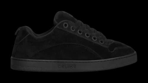 Celine Huntington Low Lace-Up Sneaker Black