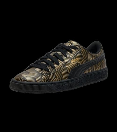 Puma Basket Classic Metallic Black