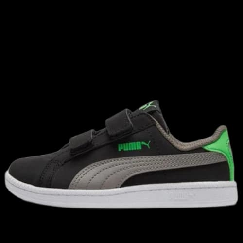 (GS) PUMA Smash Fun 'Black Grey Green'