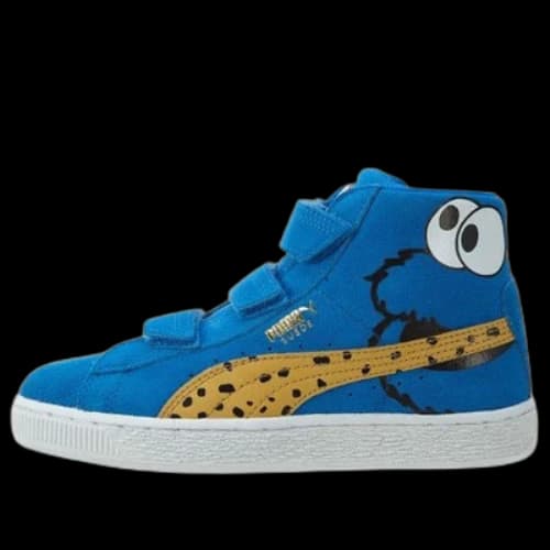 (PS) PUMA Suede Mid Sesame Cm V Sneakers Blue