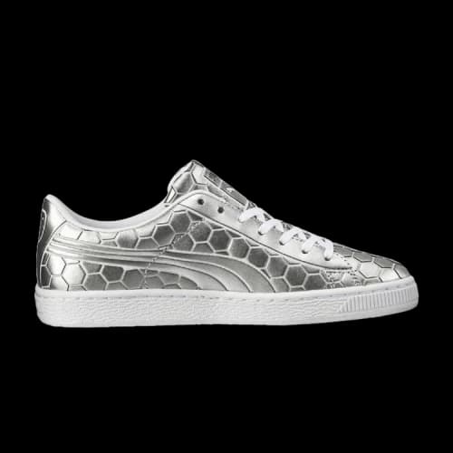 PUMA Basket Classic 'Metallic Silver' (Women's)