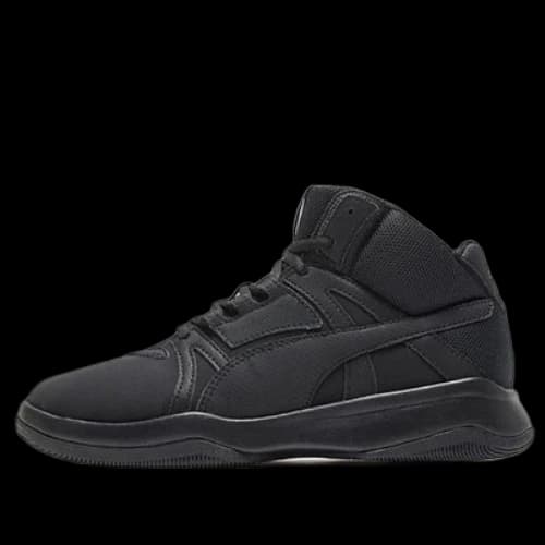 PUMA Rebound Street Black Mid Sneakers