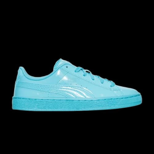 Puma Basket Classic Jr 'Patent Blue Atoll'