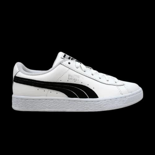 Puma Basket Classic Badge White