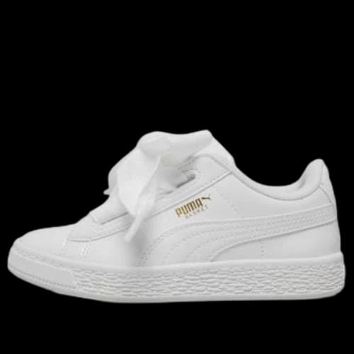 PUMA Basket Heart Patent Little