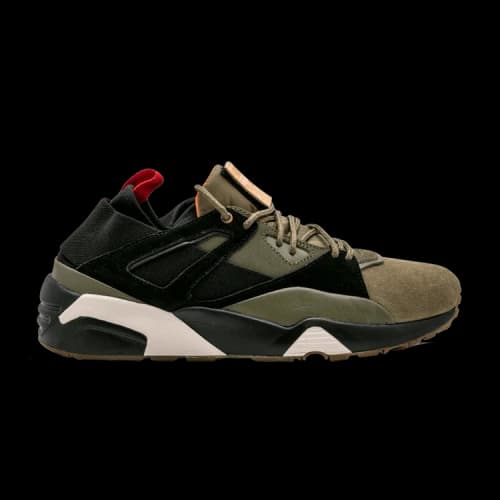 Puma Blaze Of Glory Sock Sneakerness Paris Patriot Olive