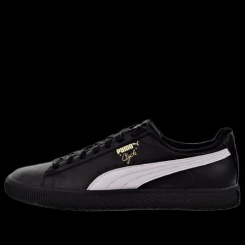 (GS) PUMA Clyde Core L Foil 'Black White'