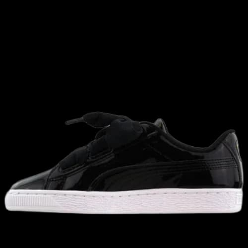 PUMA Basket Heart Patent 'Black White'