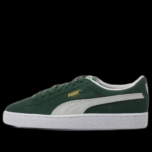 (GS) PUMA Suede Classic Leisure Shoes Green