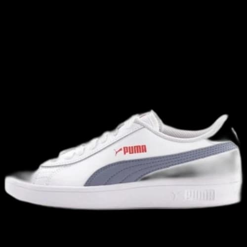 (GS) PUMA Smash V2 'White Gray'