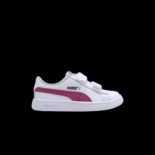 (TD) PUMA Smash v2 Infant 'White Magenta Haze'