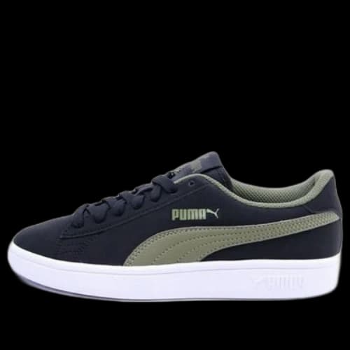 (GS) PUMA Smash v2 Buck Jr Sneakers Black/Green