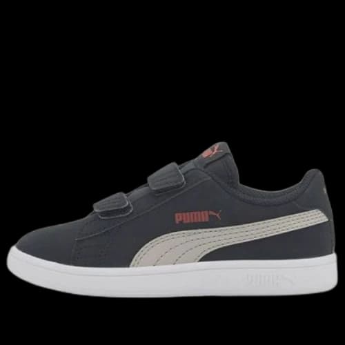 (PS) PUMA Smash V2 Buck V Ps Leisure Sneakers Black