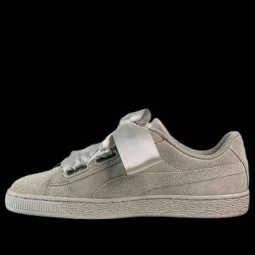 PUMA Suede Heart Pebble Grey (Women's)