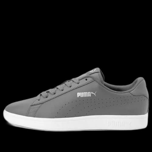 PUMA Smash V2 L Perf Grey/White