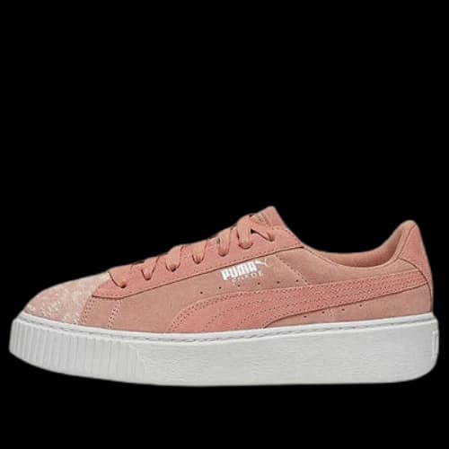 PUMA Suede Platform Pebble 'Pink' (Women's)