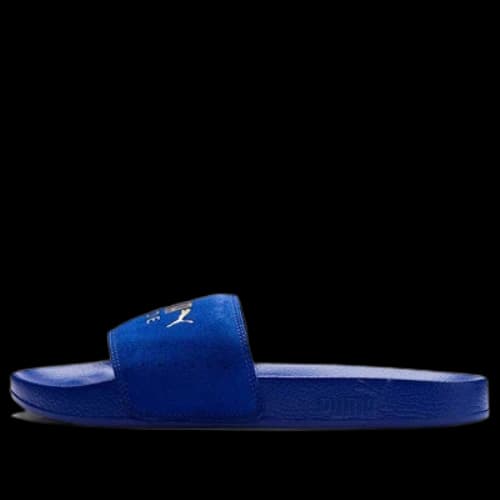 PUMA Leadcat Suede Slide Blue