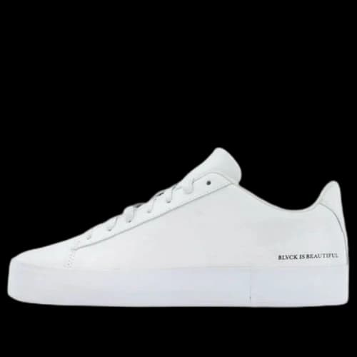 Black Scale X PUMA Court Platform Shoes White