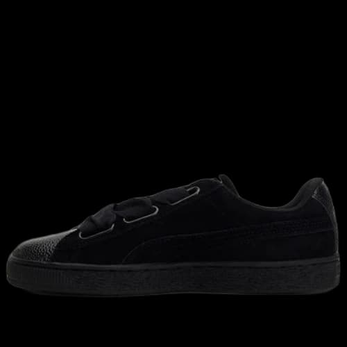 PUMA Suede Heart Bubble 'Black White' (Women's)