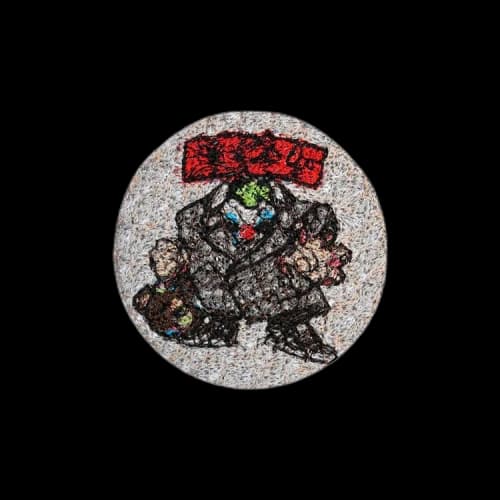 Doublet Embroidery Badge 'Silver'