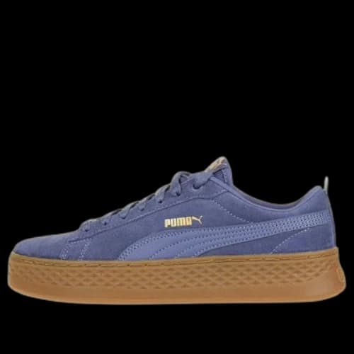 PUMA Smash Platform SD Casual Board Shoes Blue