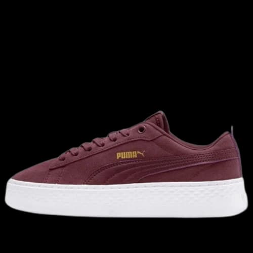 PUMA Smash Platform SD Casual Board Shoes Red