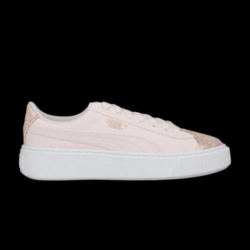 PUMA Basket Platform Rose Gold (Women's)