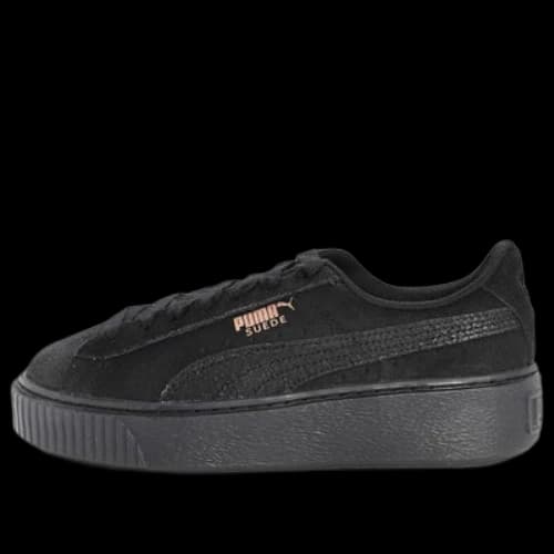 PUMA Suede Platform 'Triple Black' (Women's)