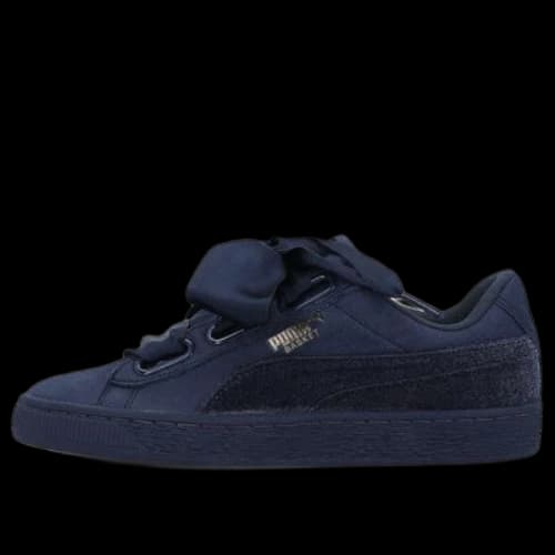PUMA Basket Heart Lunar Glow Low-Top Sneakers Dark-Blue (Women's)