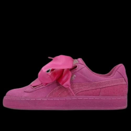 PUMA Basket Heart Lunar Glow 'Pink Red' (Women's)