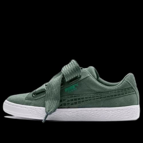 PUMA Suede Heart Street 2 Green (Women's)