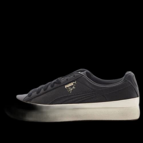 PUMA Clyde Shoes Black/White