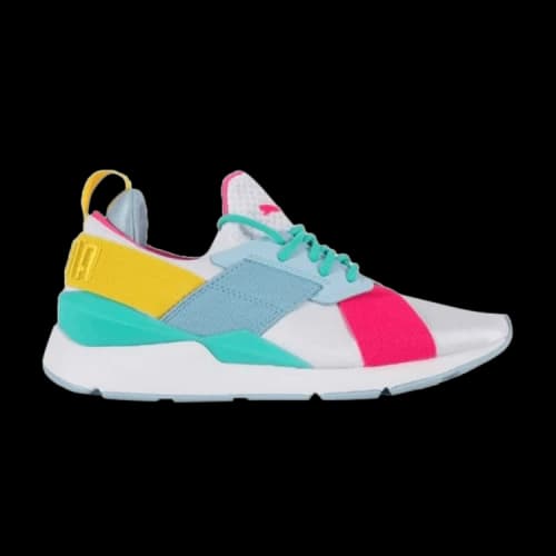 Puma Muse J 'White Teal Pink'