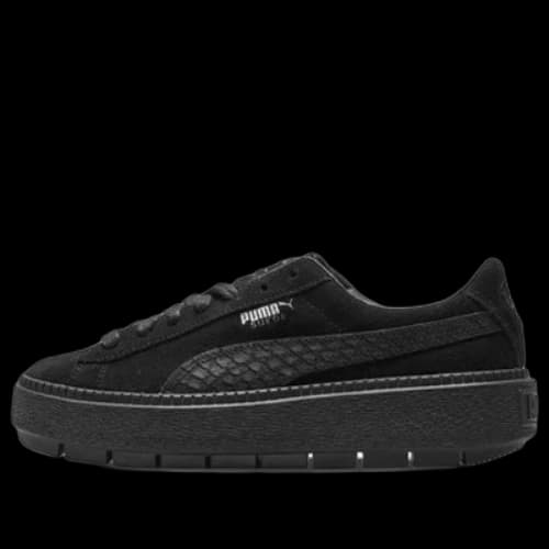 PUMA Suede Platform Trace Animal Black (Women's)
