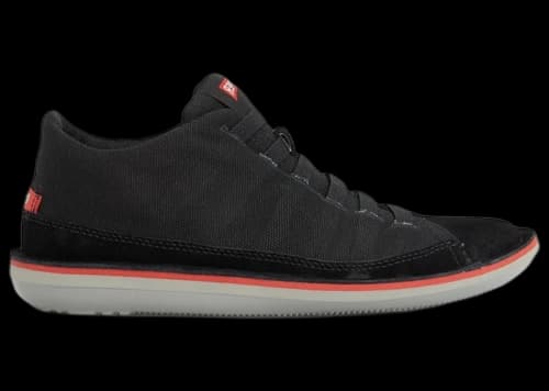 Camper Beetle Ankle Boots Black