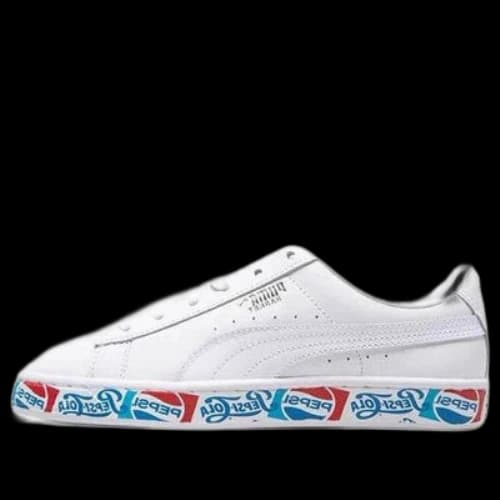 PUMA X PEPSI Basket Logo 'White'