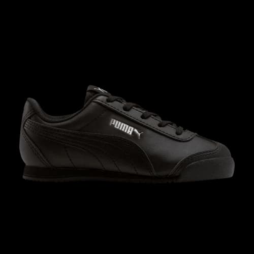Puma Turino Leather Jr 'Triple Black'