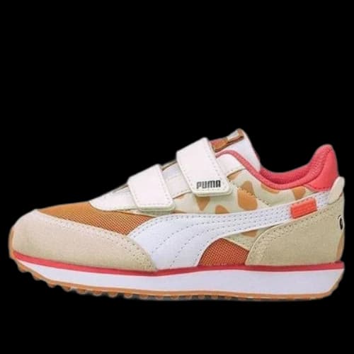(PS) PUMA Future Rider Animals 'White Yellow Pink'