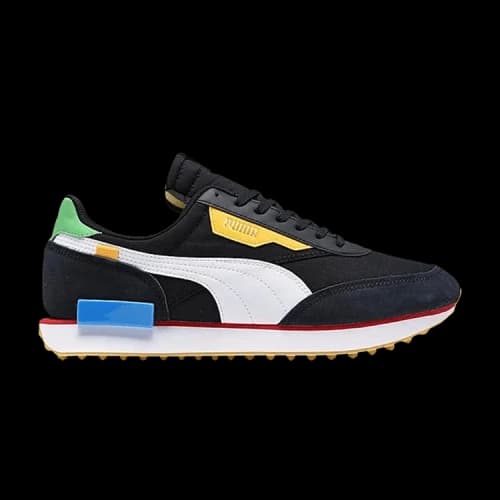 Puma Future Rider Union 'Black Sharp Green'