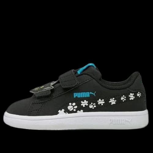 (TD) PUMA Smash v2 Casual Board Shoes Black