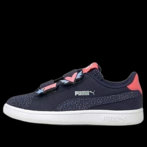(PS) PUMA Smash v2 Unicorn Sneakers Navy