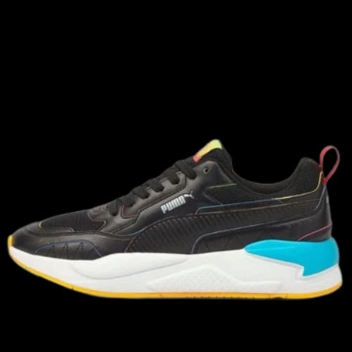 PUMA X-ray Black Blue Sports Shoe 'Black Blue'