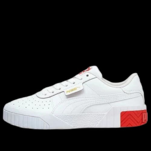 PUMA Cali K Shoes White/Red