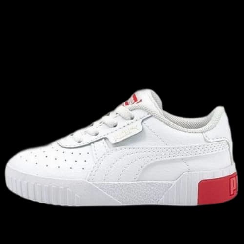 (TD) PUMA Cali Casual Board Shoes White/Red