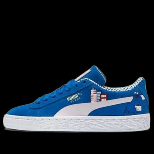 (GS) PUMA Suede Street 50 'Blue White'