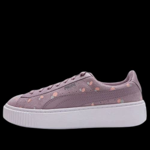 PUMA Sneakers Suede Platform Dots Jr 'Purple'